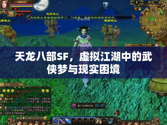 天龙八部SF，虚拟江湖中的武侠梦与现实困境