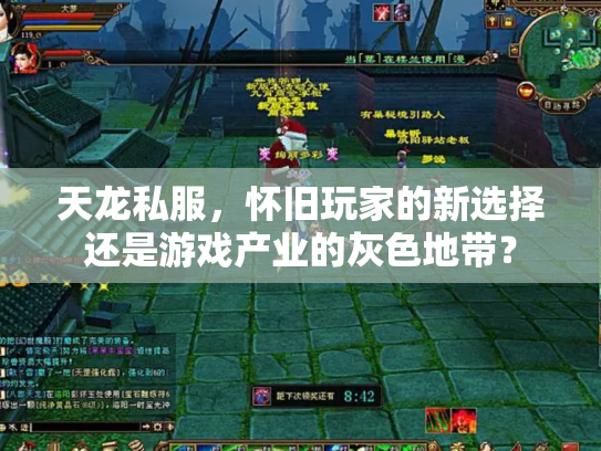 天龙私服，怀旧玩家的新选择还是游戏产业的灰色地带？
