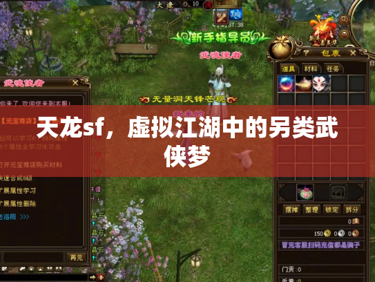 天龙sf，虚拟江湖中的另类武侠梦