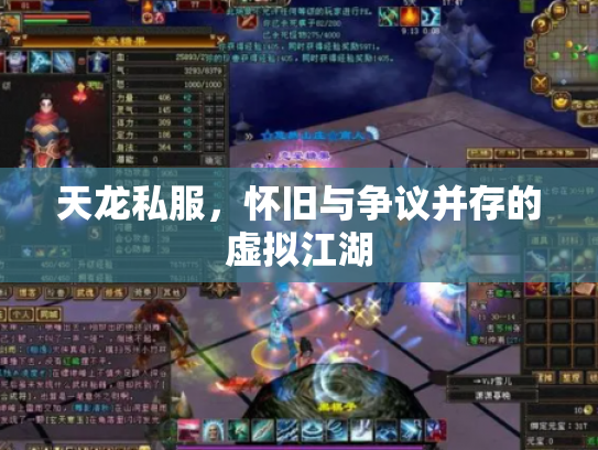 天龙私服，怀旧与争议并存的虚拟江湖