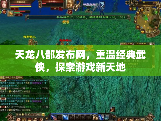 天龙八部发布网，重温经典武侠，探索游戏新天地