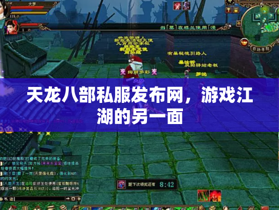 天龙八部私服发布网，游戏江湖的另一面