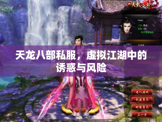 天龙八部私服，虚拟江湖中的诱惑与风险
