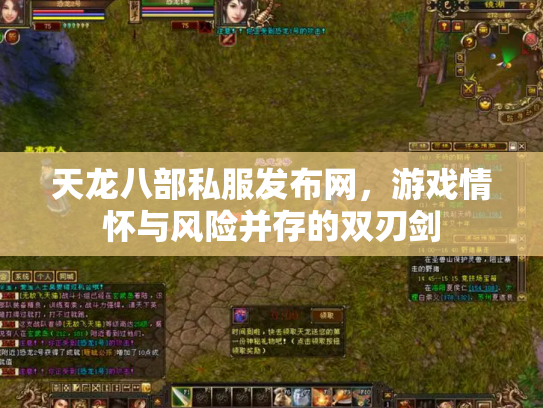 天龙八部私服发布网，游戏情怀与风险并存的双刃剑