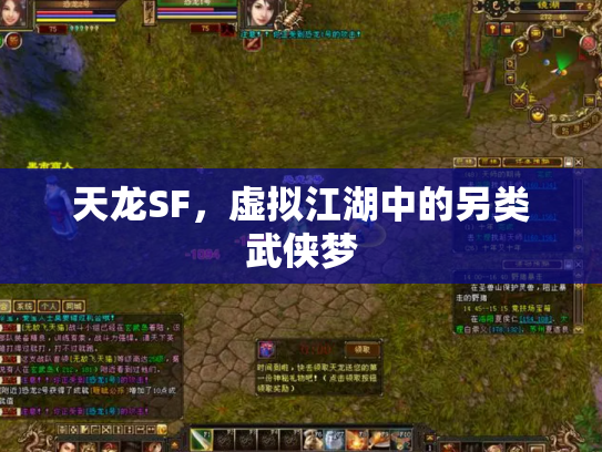 天龙SF，虚拟江湖中的另类武侠梦