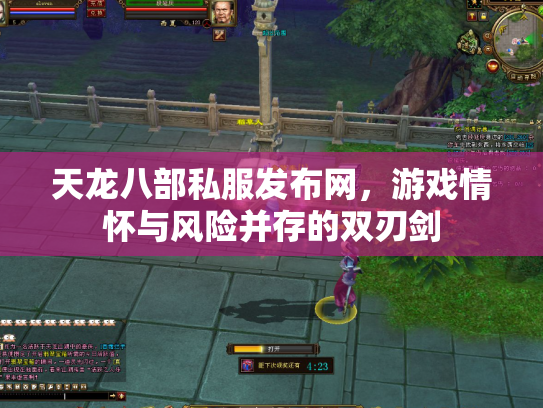 天龙八部私服发布网，游戏情怀与风险并存的双刃剑