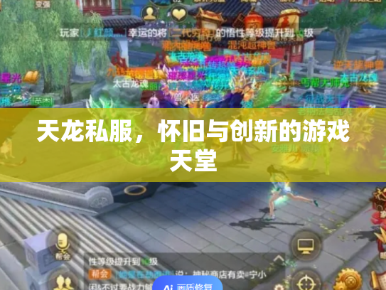 天龙私服，怀旧与创新的游戏天堂