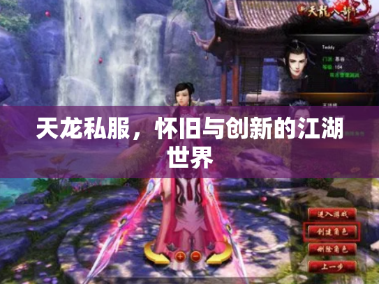 天龙私服，怀旧与创新的江湖世界
