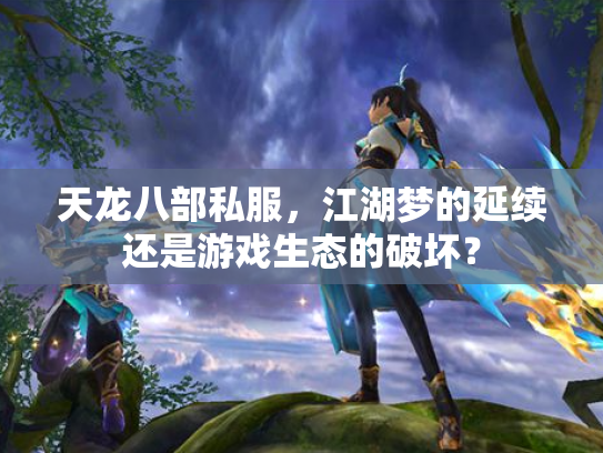 天龙八部私服，江湖梦的延续还是游戏生态的破坏？