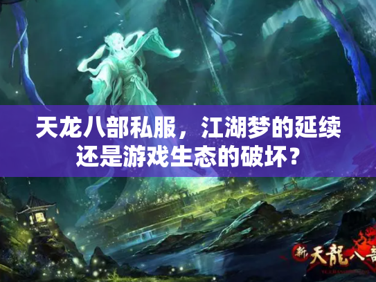 天龙八部私服，江湖梦的延续还是游戏生态的破坏？
