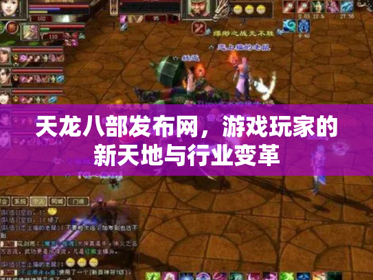 天龙八部发布网，游戏玩家的新天地与行业变革