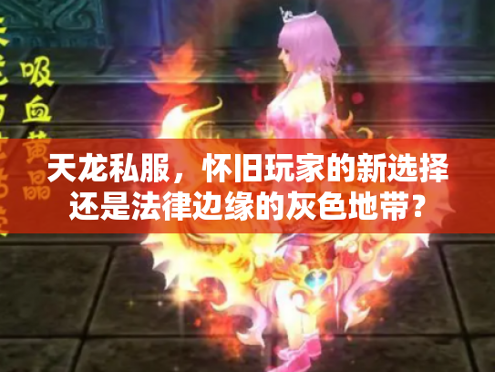 天龙私服，怀旧玩家的新选择还是法律边缘的灰色地带？