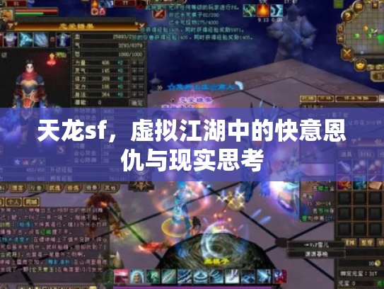 天龙sf，虚拟江湖中的快意恩仇与现实思考