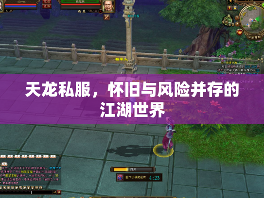 天龙私服，怀旧与风险并存的江湖世界
