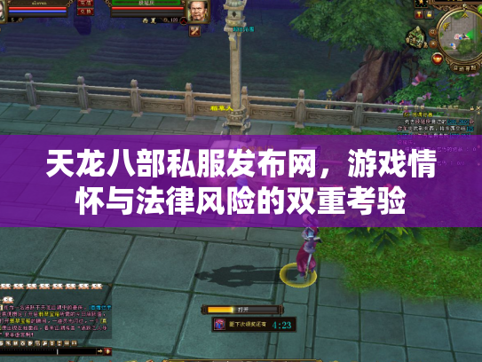 天龙八部私服发布网，游戏情怀与法律风险的双重考验