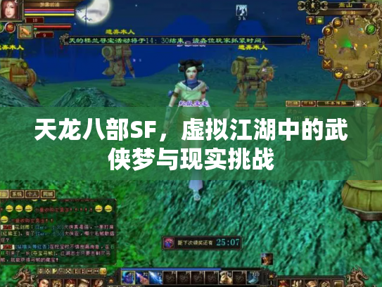 天龙八部SF，虚拟江湖中的武侠梦与现实挑战