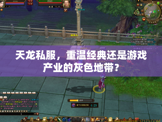 天龙私服，重温经典还是游戏产业的灰色地带？