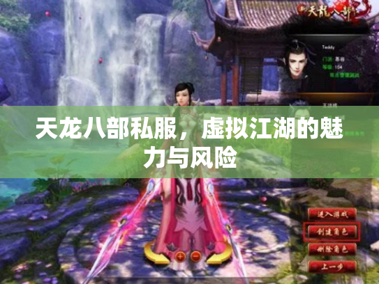 天龙八部私服，虚拟江湖的魅力与风险