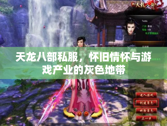 天龙八部私服，怀旧情怀与游戏产业的灰色地带