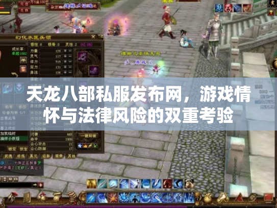 天龙八部私服发布网，游戏情怀与法律风险的双重考验