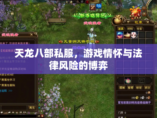 天龙八部私服，游戏情怀与法律风险的博弈