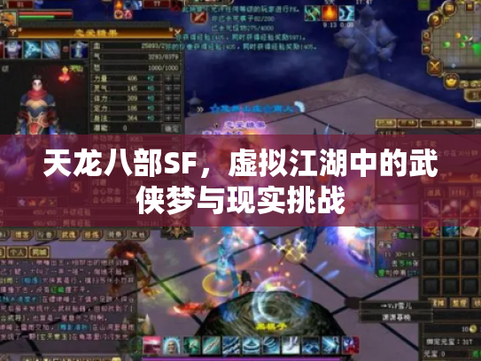 天龙八部SF，虚拟江湖中的武侠梦与现实挑战