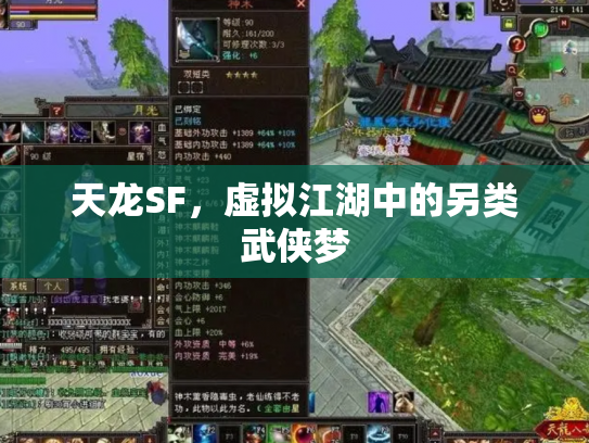 天龙SF，虚拟江湖中的另类武侠梦
