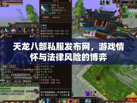 天龙八部私服发布网，游戏情怀与法律风险的博弈