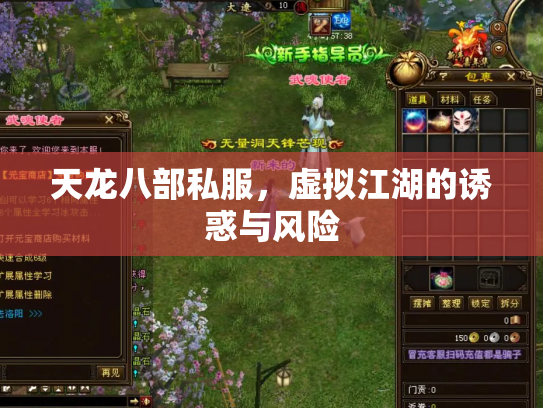 天龙八部私服，虚拟江湖的诱惑与风险