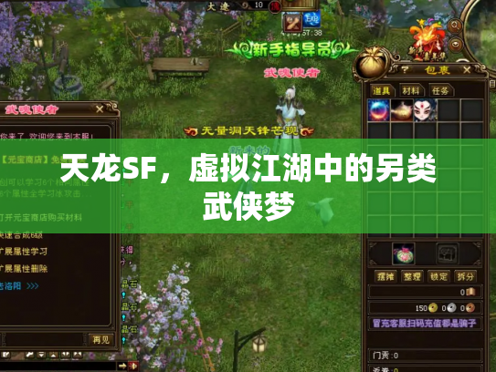 天龙SF，虚拟江湖中的另类武侠梦