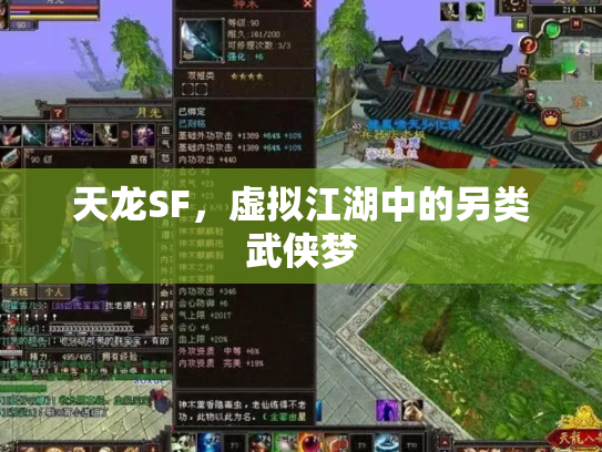 天龙SF，虚拟江湖中的另类武侠梦
