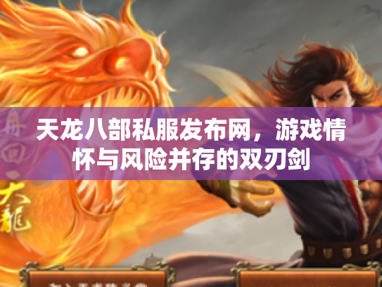 天龙八部私服发布网，游戏情怀与风险并存的双刃剑