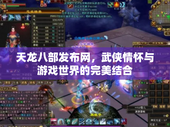 天龙八部发布网，武侠情怀与游戏世界的完美结合