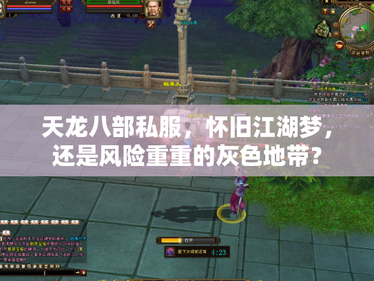 天龙八部私服，怀旧江湖梦，还是风险重重的灰色地带？