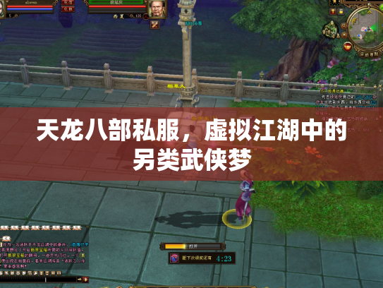 天龙八部私服，虚拟江湖中的另类武侠梦