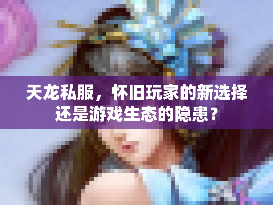 天龙私服，怀旧玩家的新选择还是游戏生态的隐患？