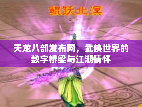 天龙八部发布网，武侠世界的数字桥梁与江湖情怀