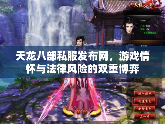 天龙八部私服发布网，游戏情怀与法律风险的双重博弈