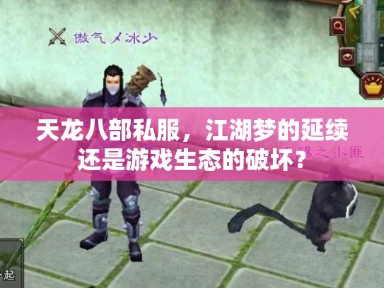 天龙八部私服，江湖梦的延续还是游戏生态的破坏？