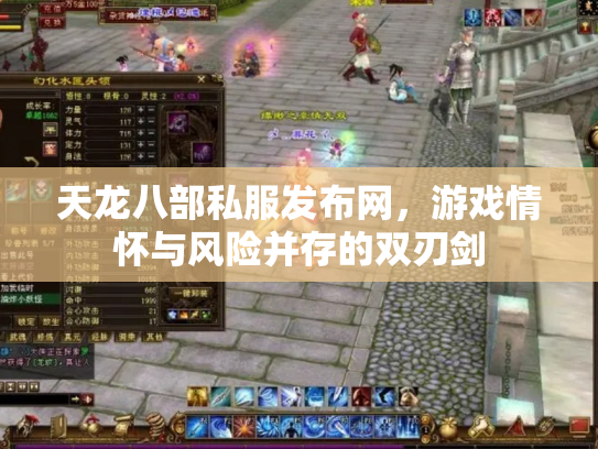 天龙八部私服发布网，游戏情怀与风险并存的双刃剑