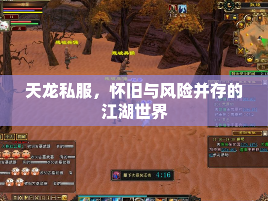天龙私服，怀旧与风险并存的江湖世界