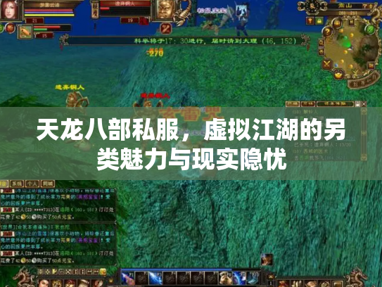 天龙八部私服，虚拟江湖的另类魅力与现实隐忧