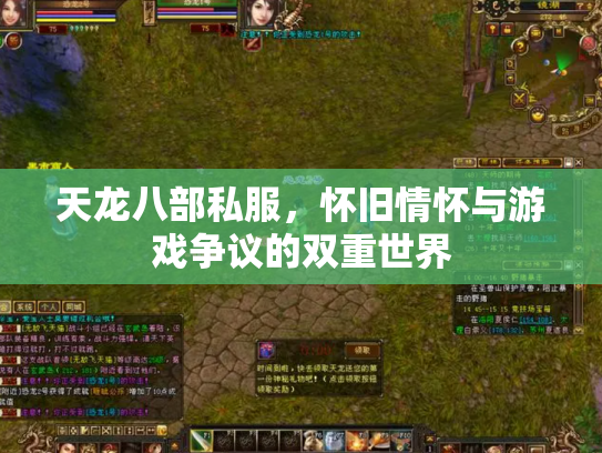 天龙八部私服，怀旧情怀与游戏争议的双重世界