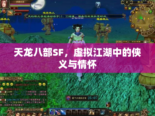 天龙八部SF，虚拟江湖中的侠义与情怀