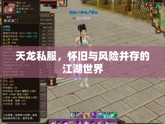 天龙私服，怀旧与风险并存的江湖世界