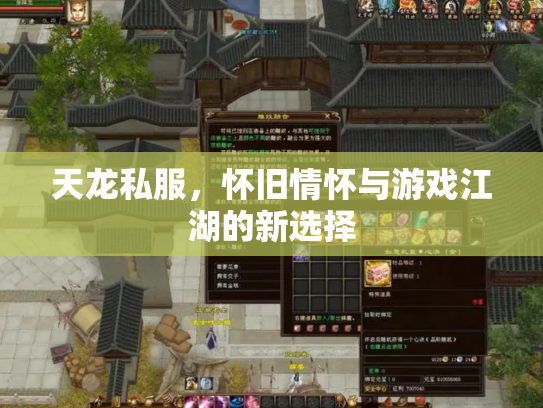 天龙私服，怀旧情怀与游戏江湖的新选择