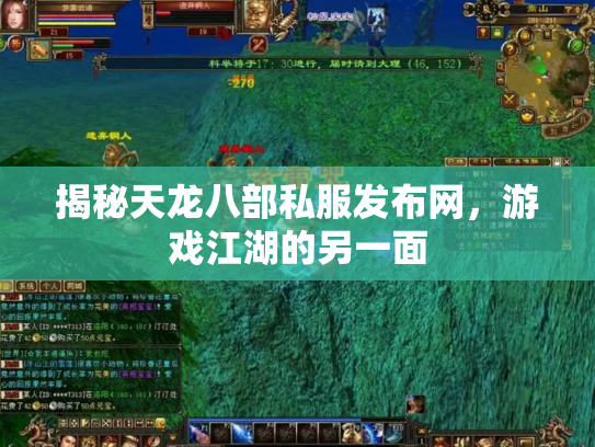 揭秘天龙八部私服发布网，游戏江湖的另一面