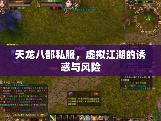 天龙八部私服，虚拟江湖的诱惑与风险