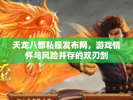 天龙八部私服发布网，游戏情怀与风险并存的双刃剑