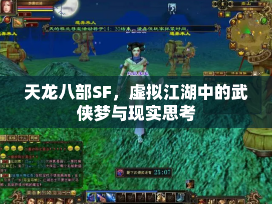 天龙八部SF，虚拟江湖中的武侠梦与现实思考